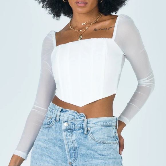 Princess Polly | Beverly Top NWT - Picture 4 of 11